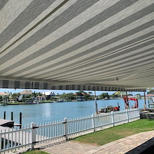 Sunesta awnings improve coastal outdoor living